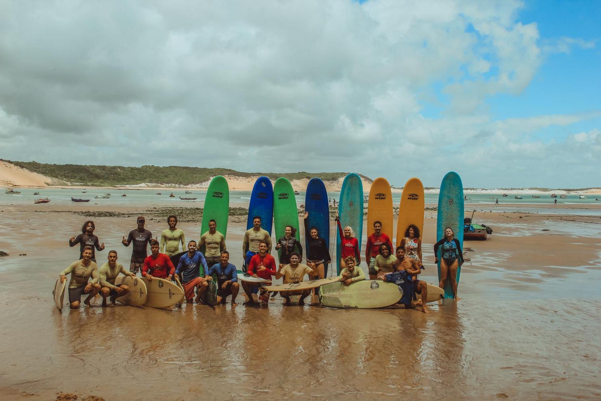 Хостел Surfcamp Arara Praia de Pipa Екстер'єр фото