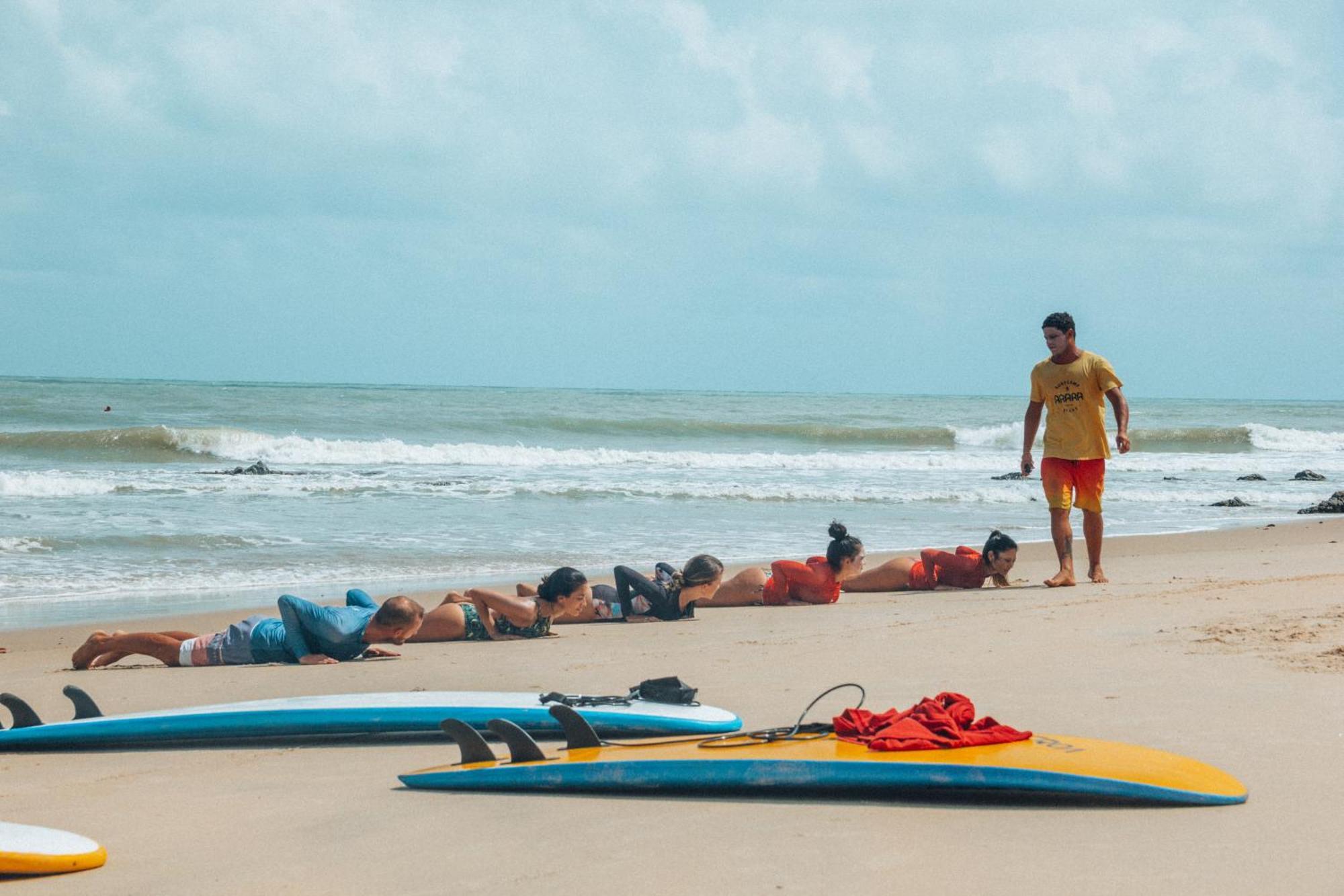 Хостел Surfcamp Arara Praia de Pipa Екстер'єр фото