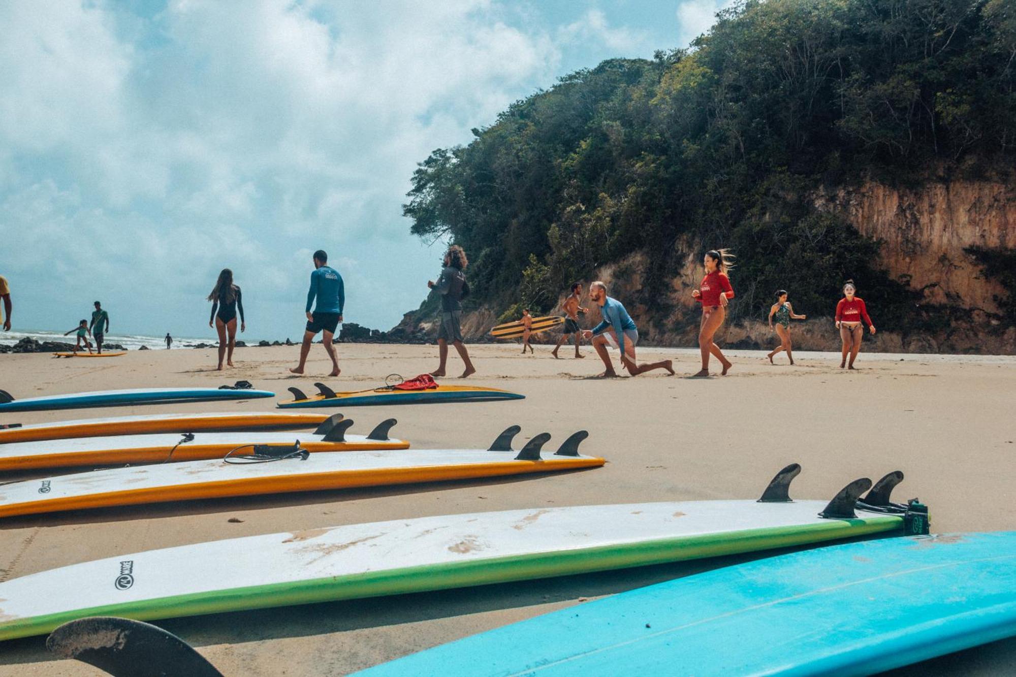 Хостел Surfcamp Arara Praia de Pipa Екстер'єр фото