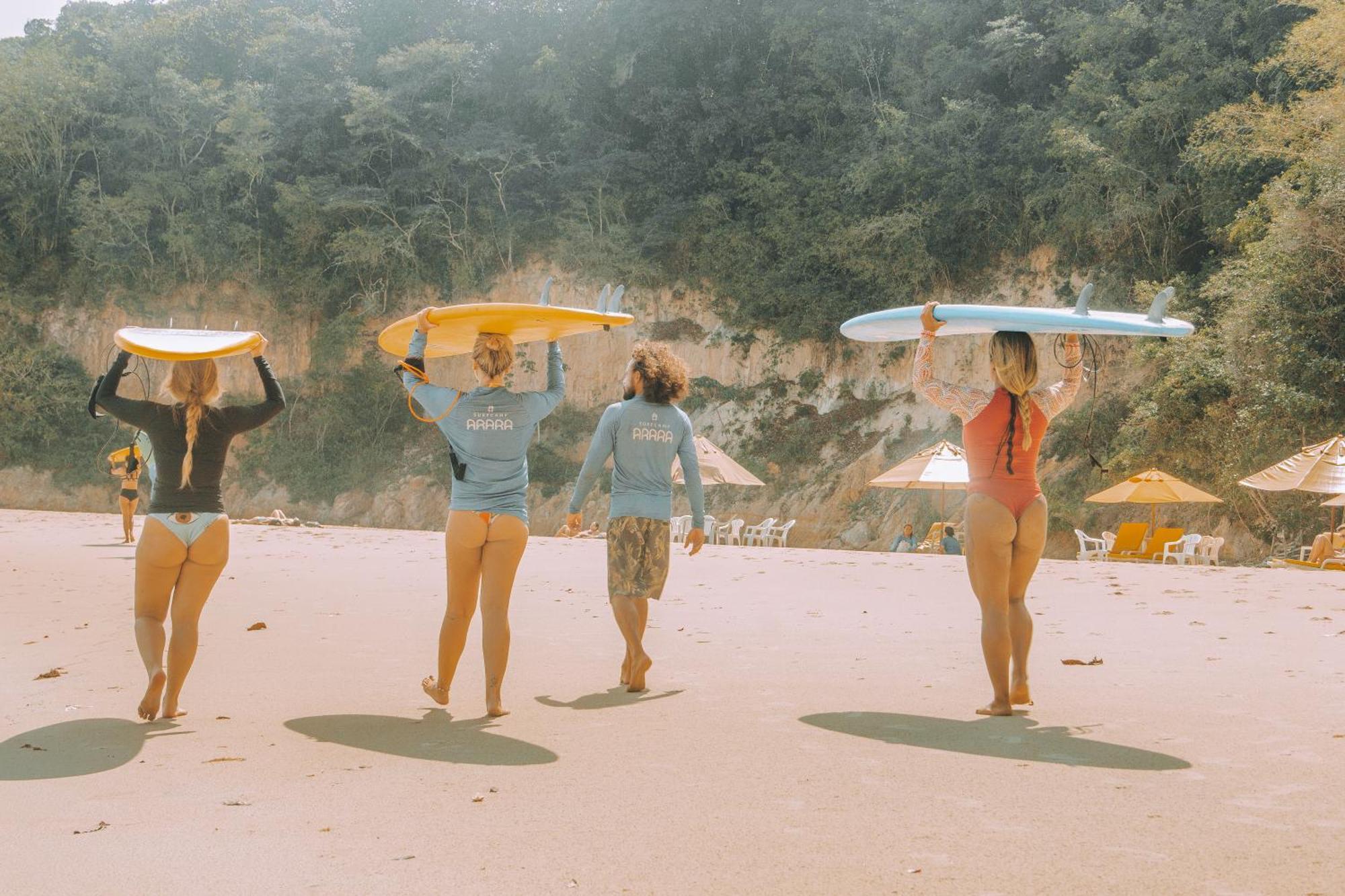 Хостел Surfcamp Arara Praia de Pipa Екстер'єр фото